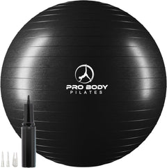 Exercise Ball - Multiple Sizes Gym Grade Balance Ball for Fitness, Yoga, Workout, Pregnancy & Physical Therapy