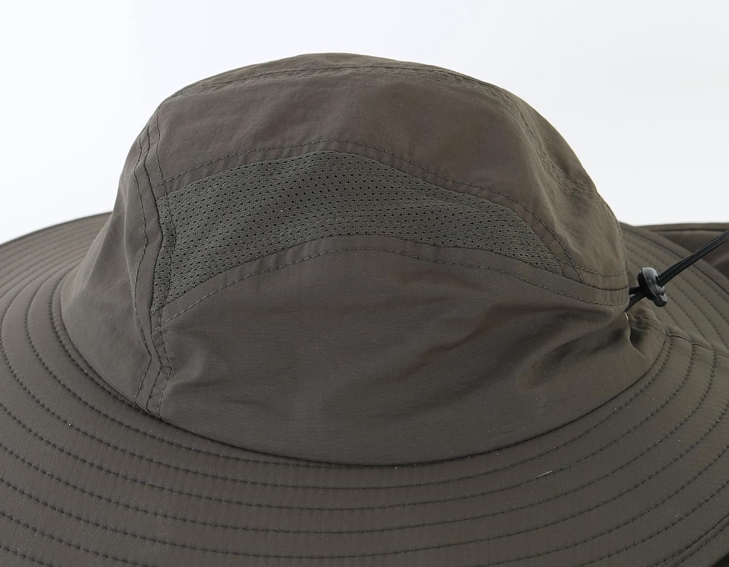 Mens UPF 50+ Sun Protection Cap Wide Brim Fishing Hat with Neck Flap Sun Hat for Men Women