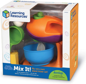 New Sprouts Mix It!, Pretend Play Food, Food Maker Toys, 6 Pieces, Ages 2+