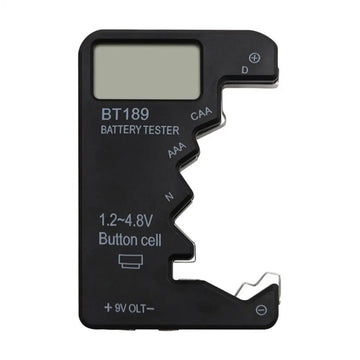 Smart Clip Battery Tester Universal Household LCD Digital Display Battery Tester Power Bank Detector