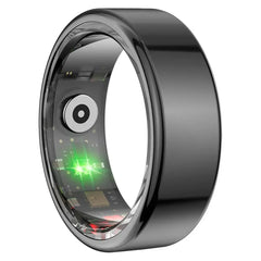 Anillo inteligente multifuncional 2024, rastreador de salud, monitor de ritmo cardíaco y oxígeno en sangre, resistente al agua, para hombres y mujeres, fitness