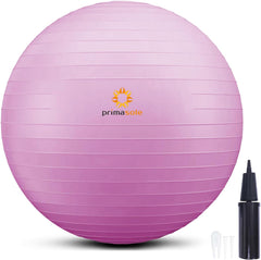 Exercise Ball for Balance Stability Fitness Workout Yoga Pilates at Home Office & Gym Birthing Ball for Pregnancy, Office Ball Chair