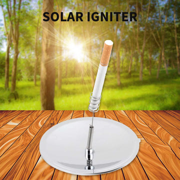 Camping Solar Spark Lighter Fire Starter Solar Fire Spark Starter Camping Survival Fire Emergency Fire Ignition Outdoor Tool Camping Solar Spark Lighter Windproof Fire Starter Emergency